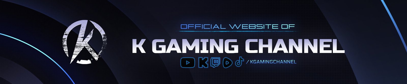 K Gaming Channel Banner